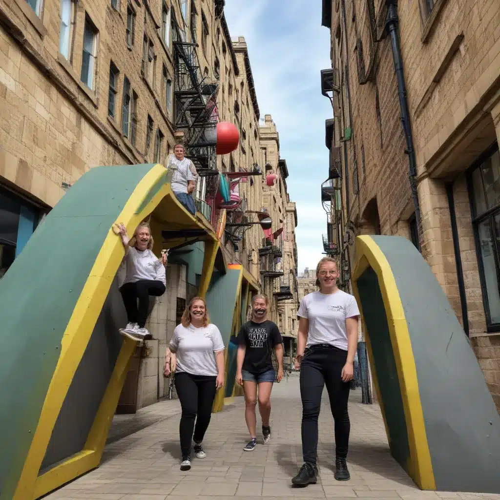 Teamwork Transformed: Immersive Challenges in Newcastle’s Playful Spaces